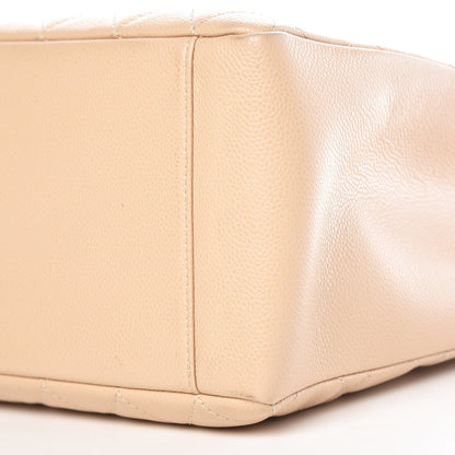 Chanel Caviar Quilted Grand Shopping Tote GST Beige Clair 14 of 14