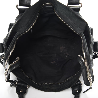 Balenciaga Agneau Giant 21 Silver Hardware Part Time Black 6 of 8