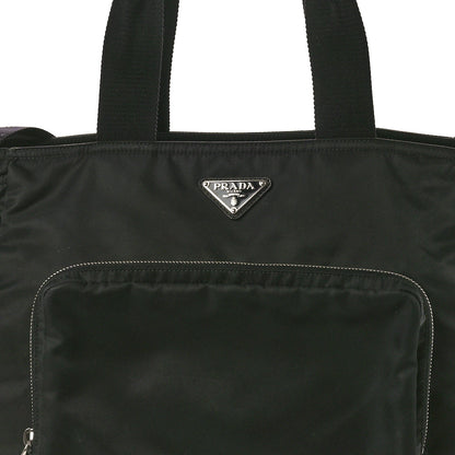 Prada Nylon Vela Baby Bag Black 8 of 12