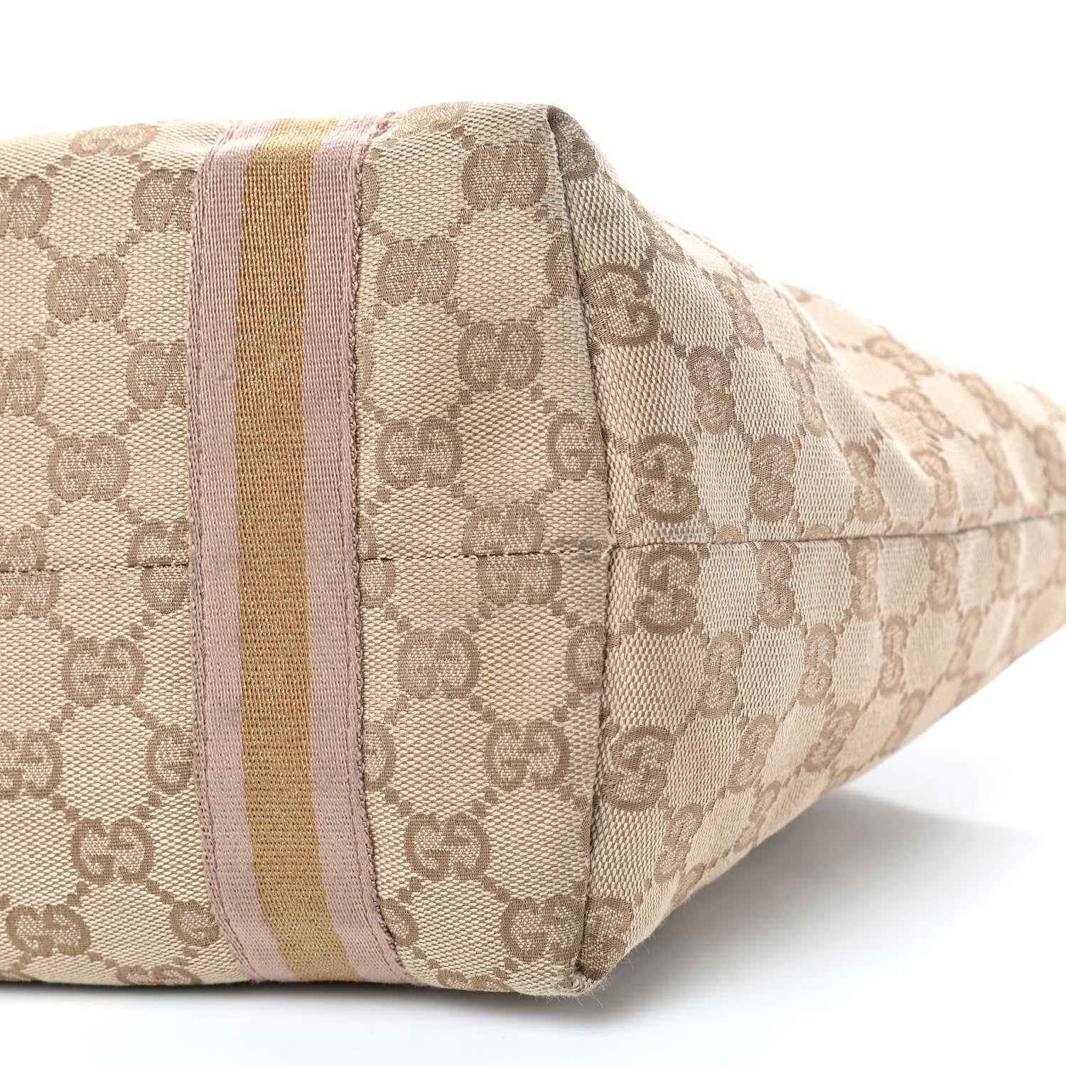 Gucci Monogram Medium Jolicoeur Tote Metallic 6 of 10