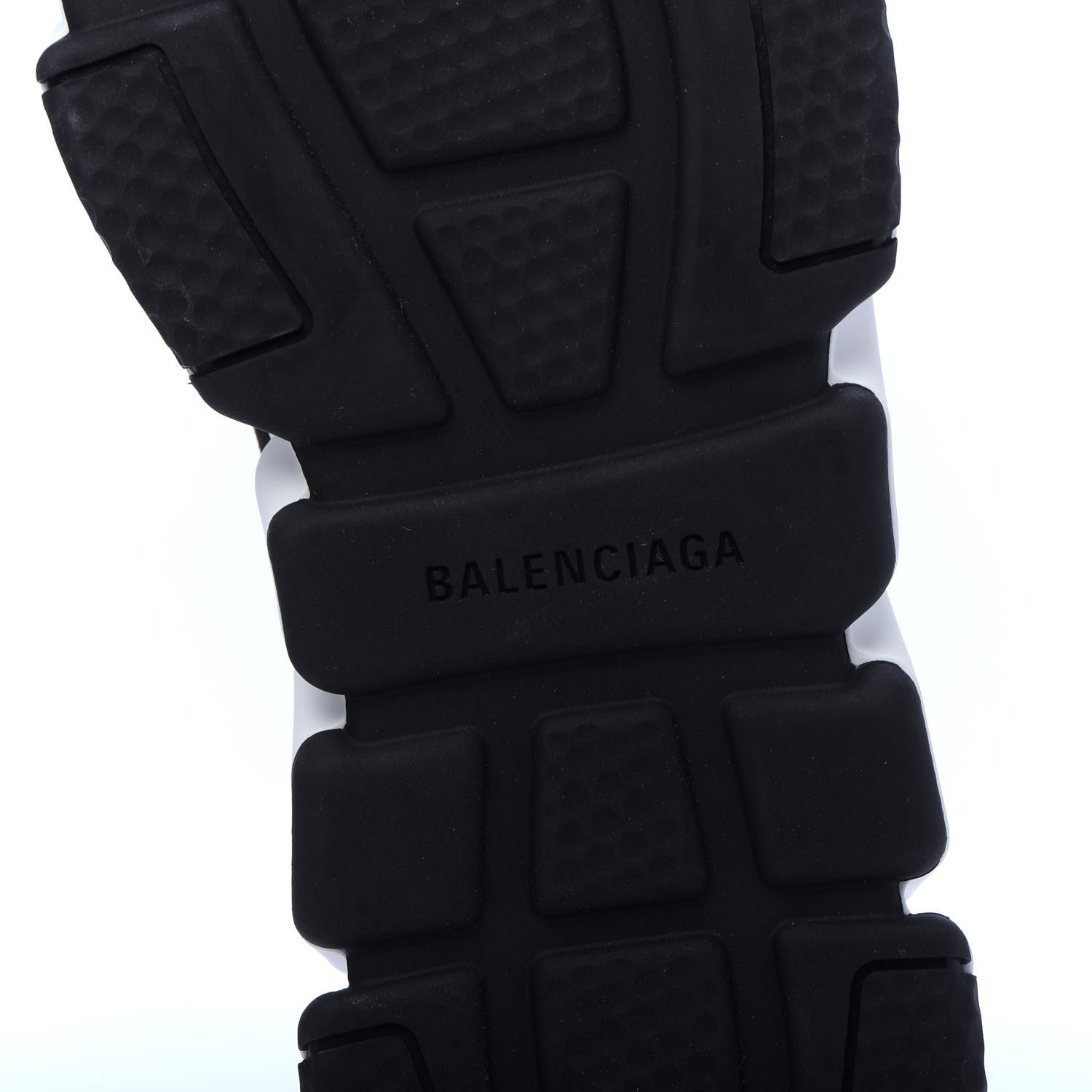 Balenciaga Neoprene Knit Allover Logo Bi-Color Sole Mens Speed Sneakers 42 Black White 7 of 9