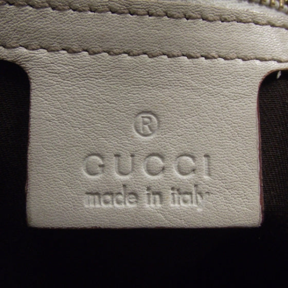 Monogram Punch Hobo Ivory