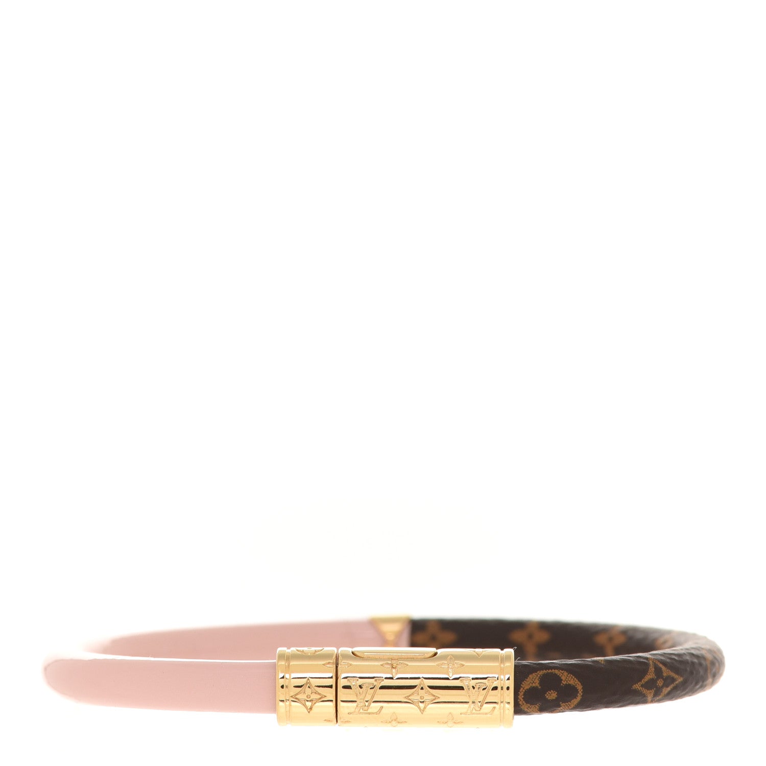 Louis Vuitton Monogram Daily Confidential Bracelet 17 Rose Ballerine 1 of 4