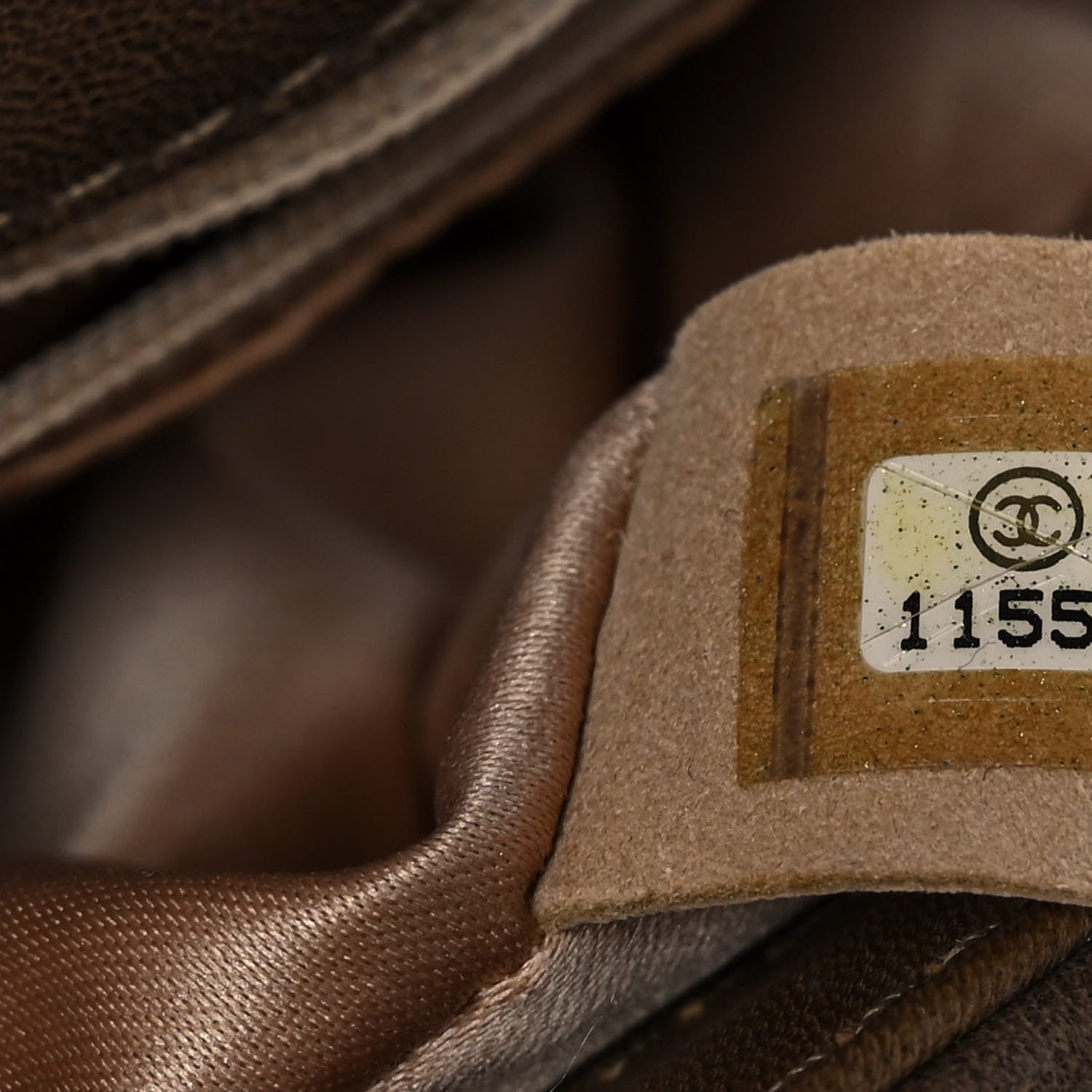 Chanel Calfskin Small Bubble Quilt Flap Brown 7 of 13