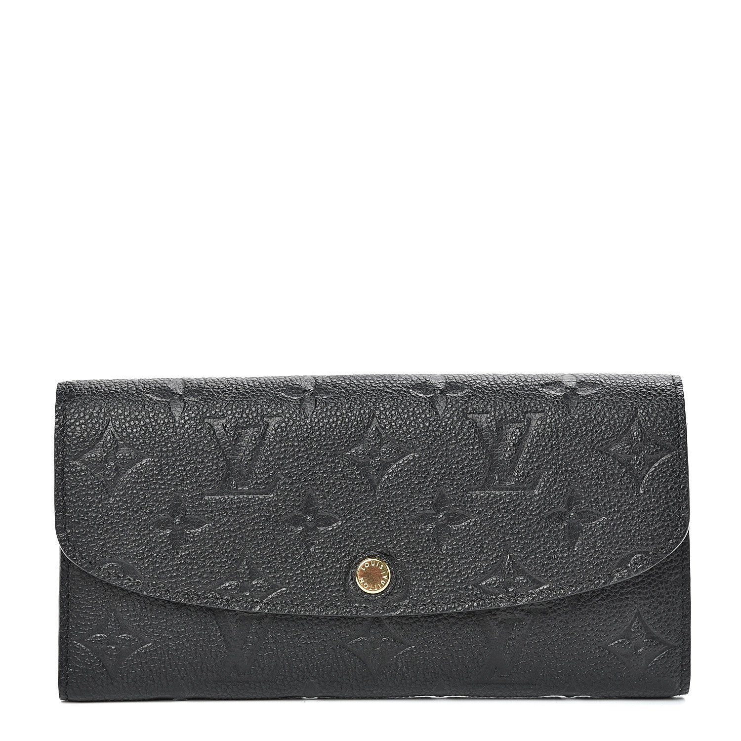 Louis Vuitton Empreinte Emilie Wallet Black Dune 1 of 8