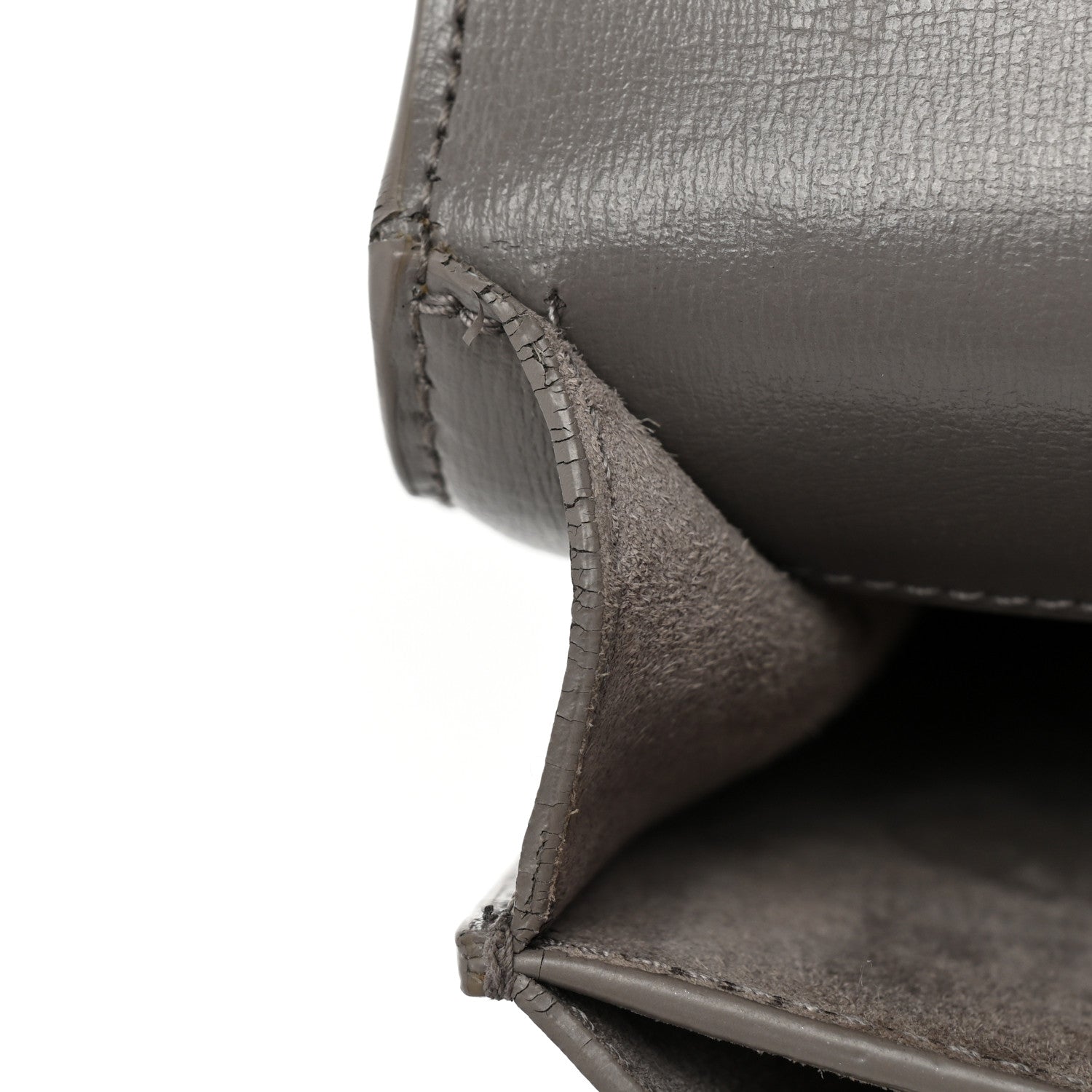 Saint Laurent Calfskin Medium Monogram Sunset Fog 14 of 23