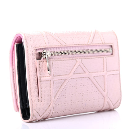 Christian Dior Patent Micro-Cannage Diorama Elancee Wallet Pink 3 of 8