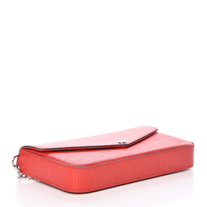Louis Vuitton Epi Pochette Felicie Coquelicot 5 of 11