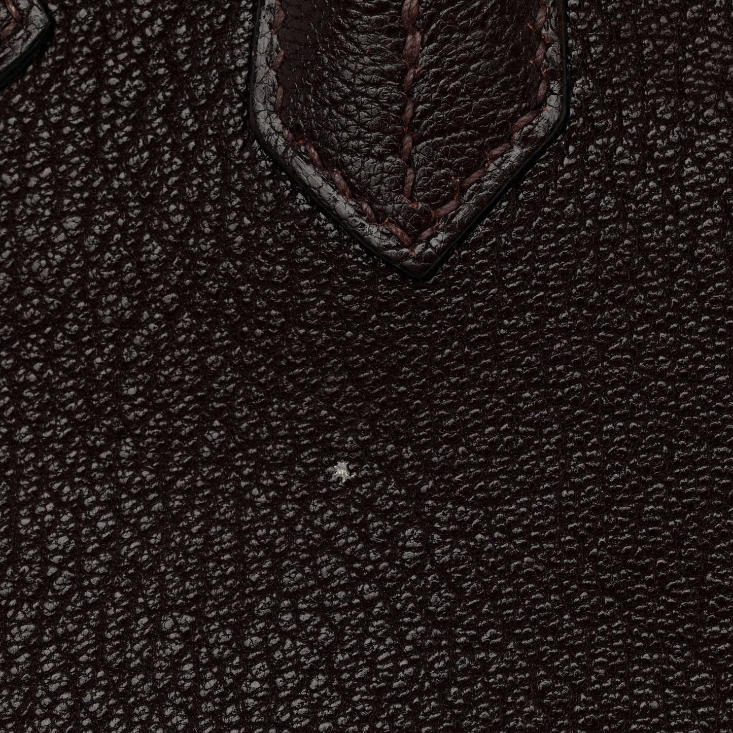 Chevre De Coromandel HAC Birkin 28 Chocolate