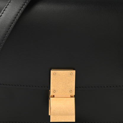 Celine Box Calfskin Small Classic Box Flap Bag Black 8 of 10