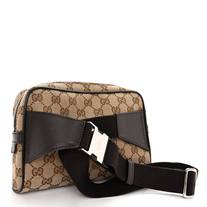Gucci Monogram Belt Bag Dark Brown 3 of 10