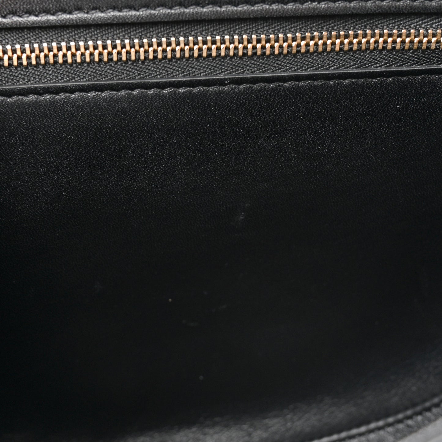 Satinated Calfskin Medium Besace 16 Black