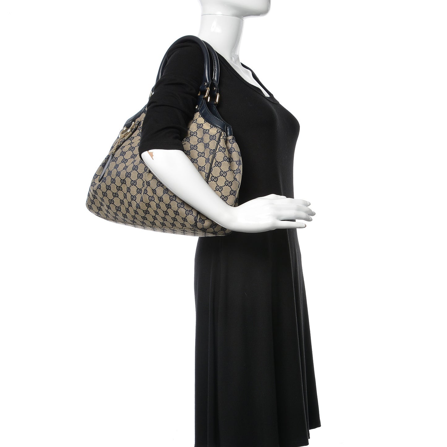 Monogram Medium Sukey Tote Navy