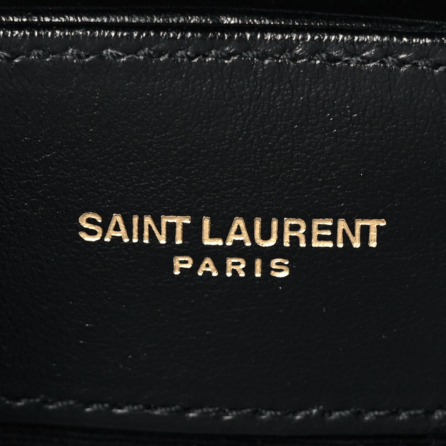 Saint Laurent Calfskin Y Quilted Monogram Small Loulou Chain Satchel Black 6 of 9