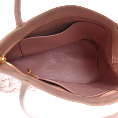 Chanel Lambskin Quilted Medallion Tote Pink 5 of 16