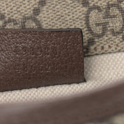 Gucci GG Supreme Monogram Neo Vintage Web Belt Bag Brown 7 of 9