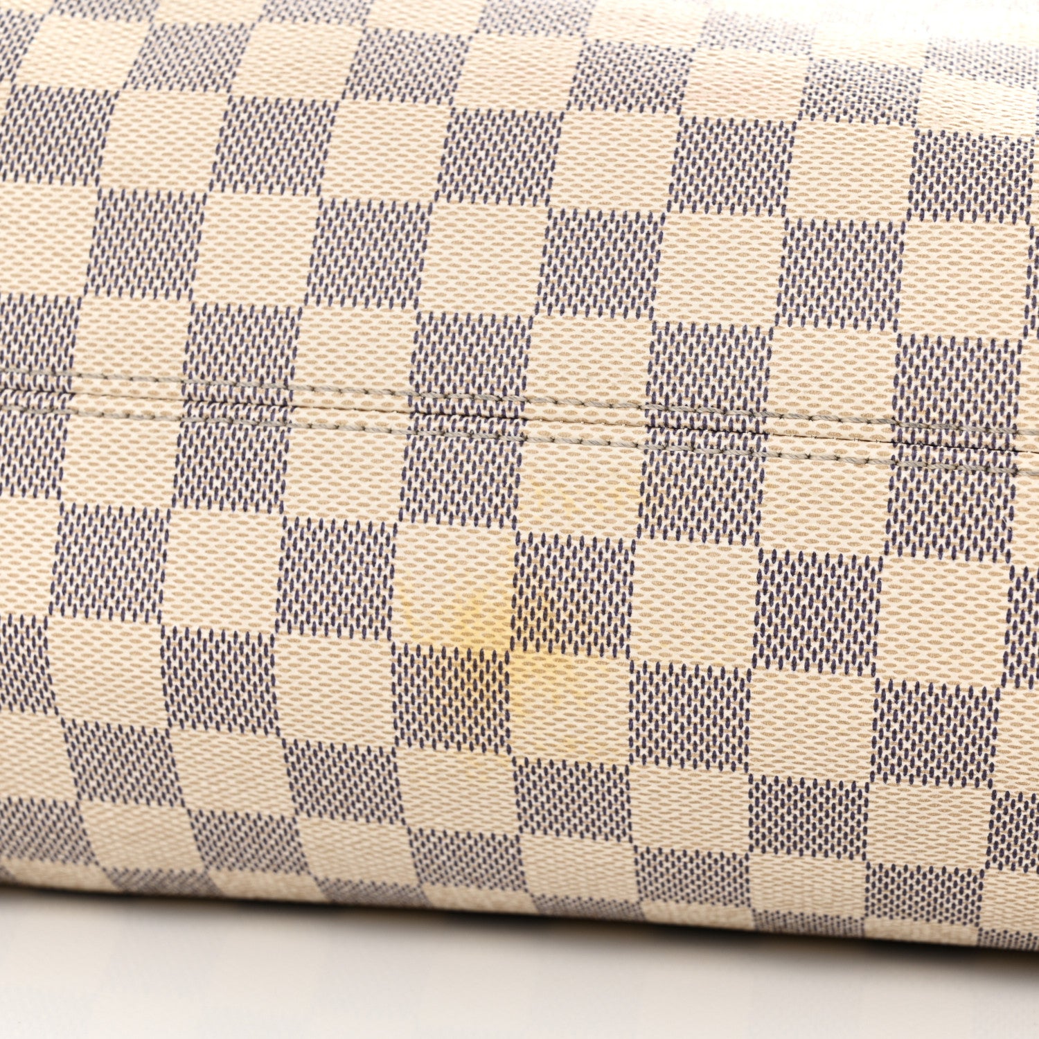 Louis Vuitton Damier Azur Graceful MM Rose Ballerine 11 of 14
