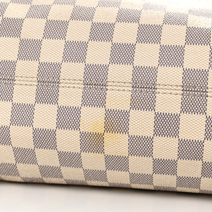 Louis Vuitton Damier Azur Graceful MM Rose Ballerine 11 of 14