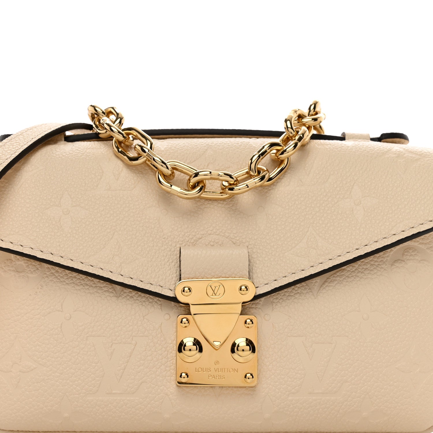 Louis Vuitton Empreinte Pochette Metis East West Cream 5 of 10