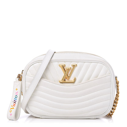 Louis Vuitton Calfskin New Wave Camera Bag White 1 of 9