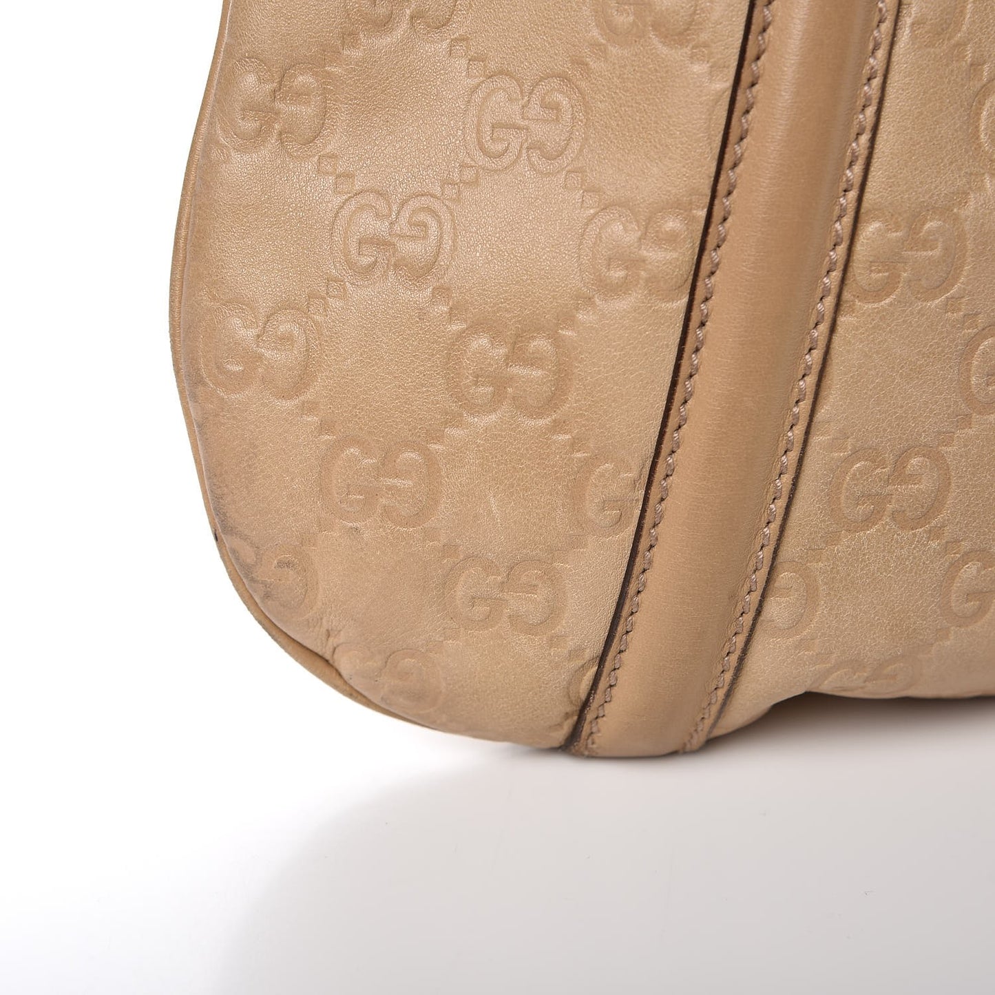 Guccissima Medium Britt Hobo Beige
