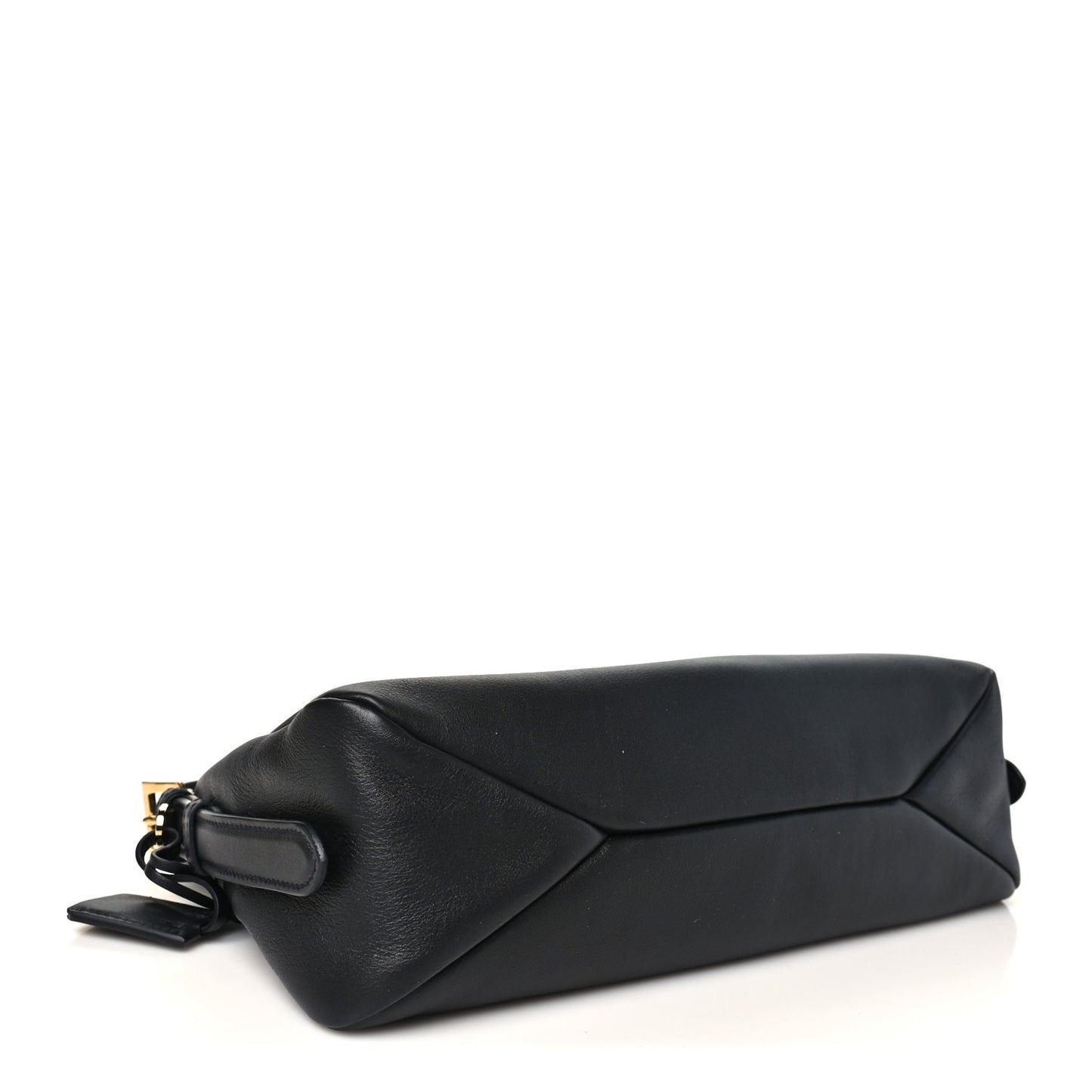 Soft Calfskin Medium Aimee Shoulder Bag Black