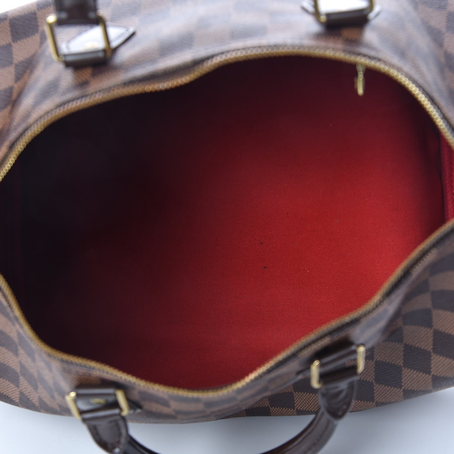Louis Vuitton Damier Ebene Speedy Bandouliere 35 6 of 10