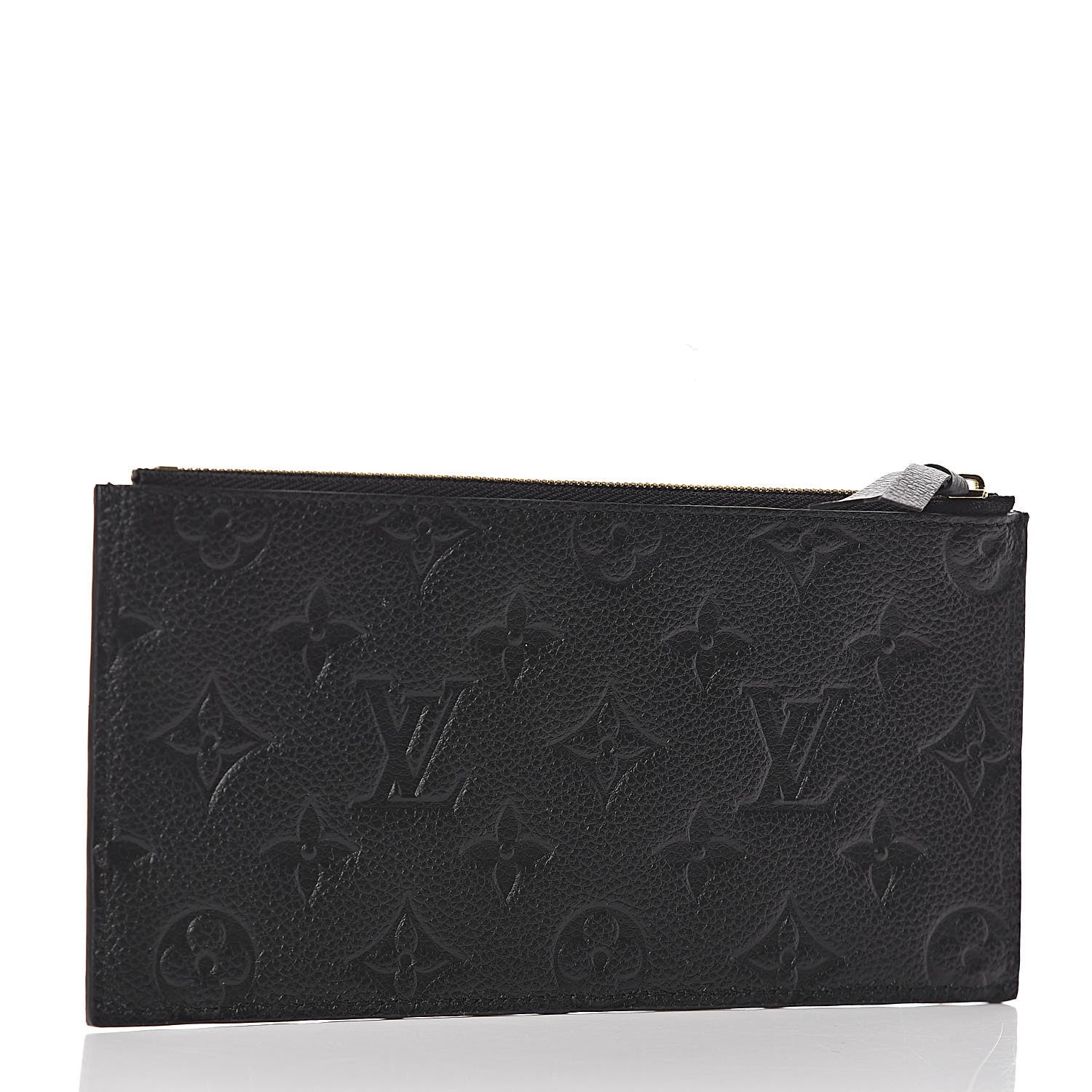 Louis Vuitton Empreinte Felicie Chain Wallet Zippered Insert Black 3 of 6