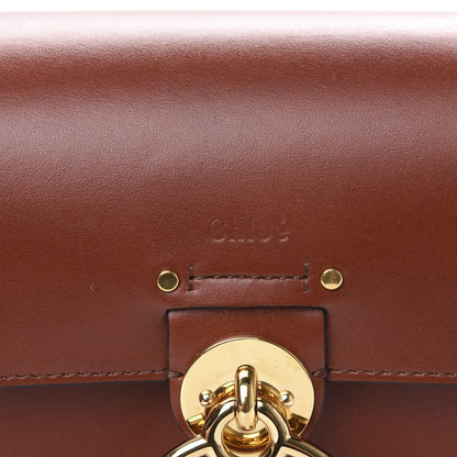 Chloe Calfskin Small Tess Bag Sepia Brown 9 of 10
