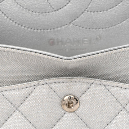 Chanel Metallic Canvas Space Charms 2.55 Reissue 226 Flap Silver 8 of 14