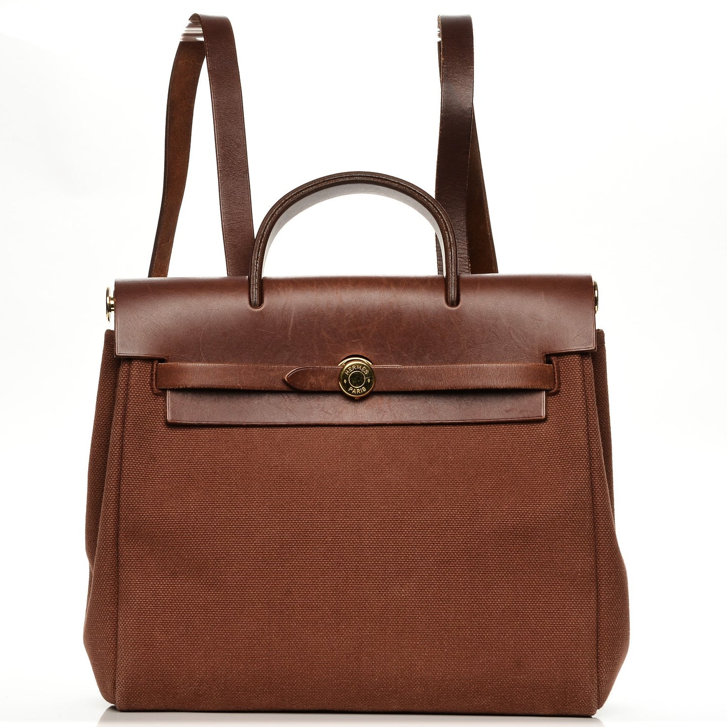 Toile Vache Hunter Herbag 30 PM Backpack Havane