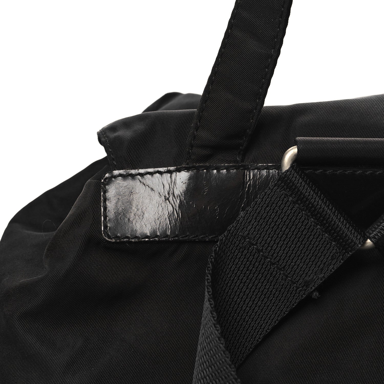 Prada Tessuto Nylon Vela Small Backpack Black 11 of 11