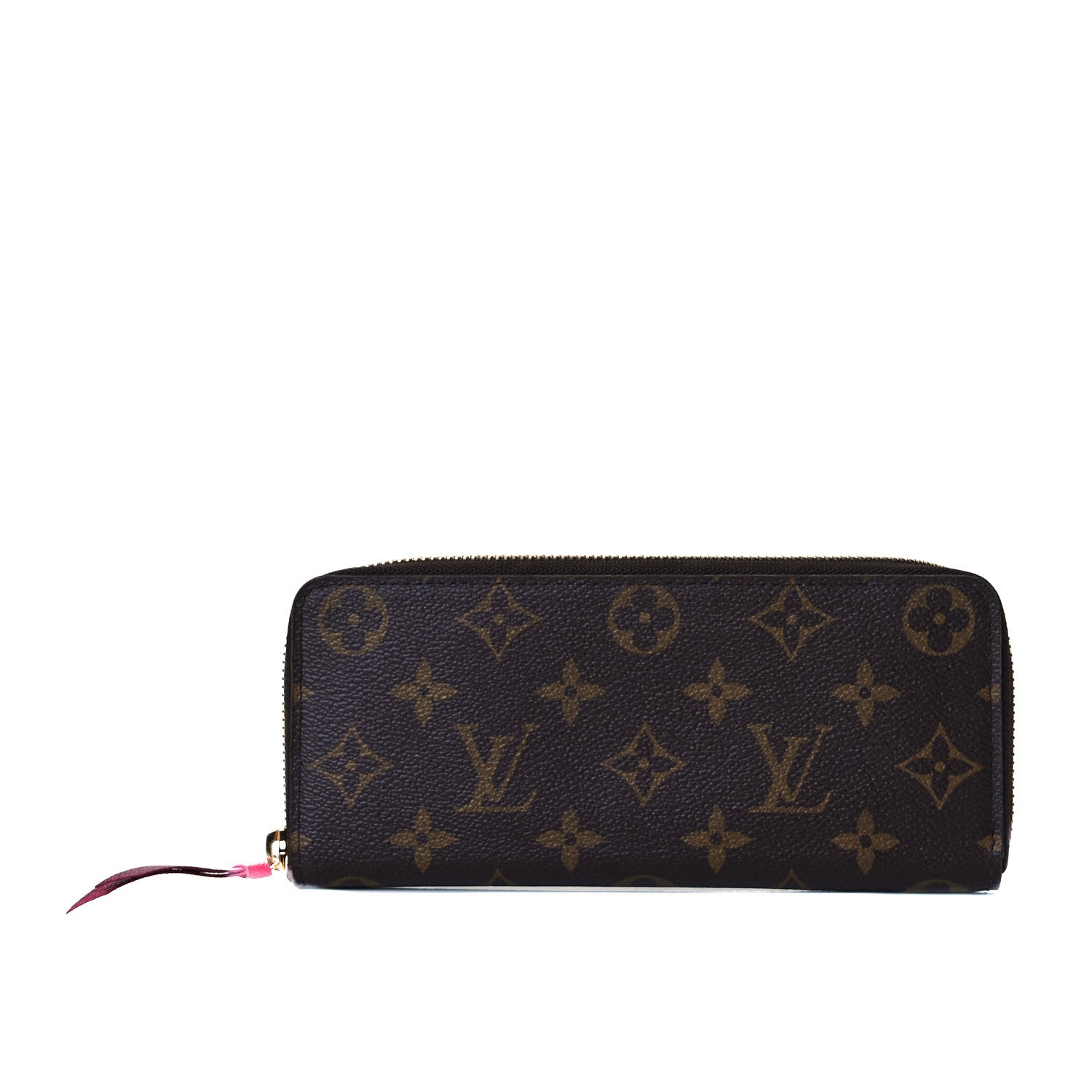 Louis Vuitton Monogram Clemence Wallet Fuchsia 1 of 12