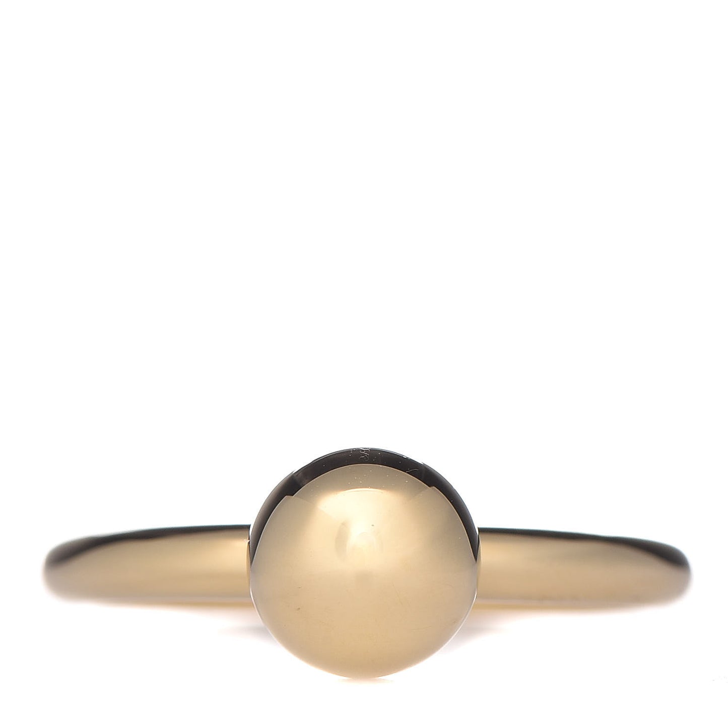 18K Yellow Gold 8mm HardWear Ball Ring 57 8