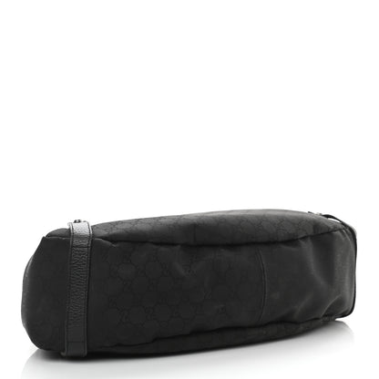 Gucci Nylon Monogram Medium Abbey Shoulder Bag Black 3 of 9