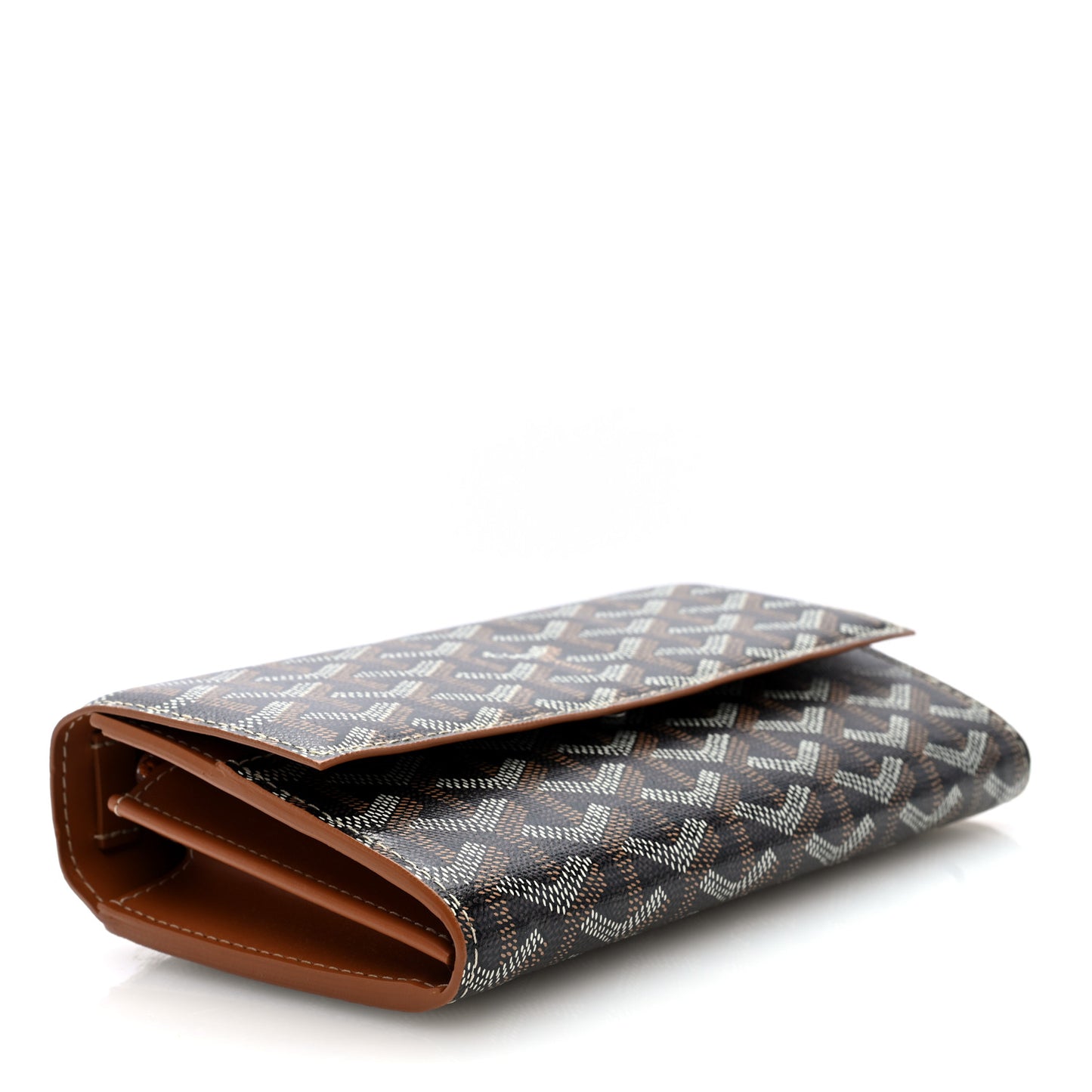 Goyardine Varenne Continental Wallet Black Gold