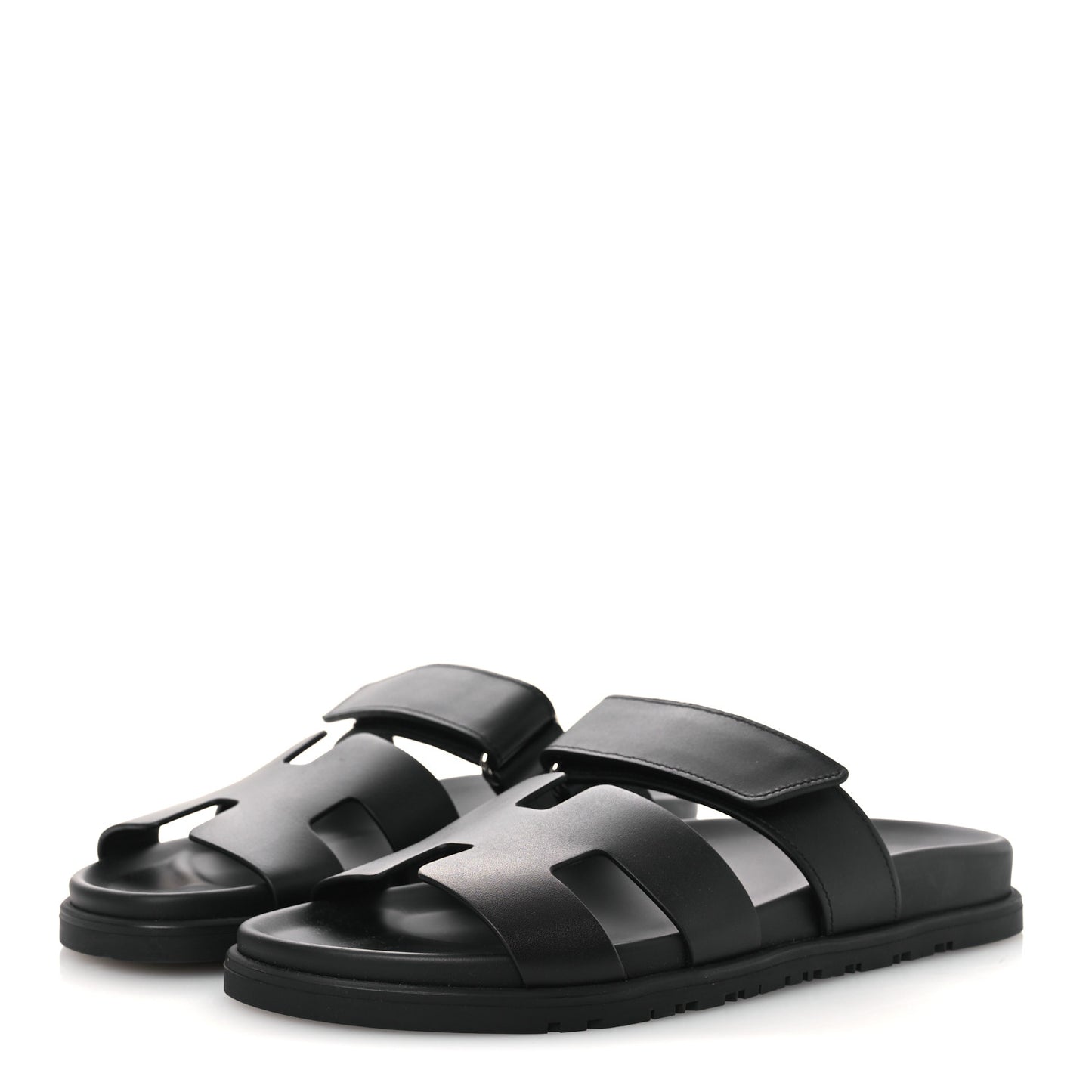 Calfskin Womens Chypre Sandals 39 Black