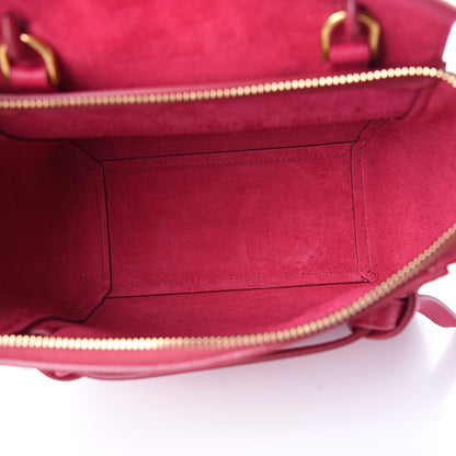 Celine Grained Calfskin Nano Belt Bag Pink 4 of 8