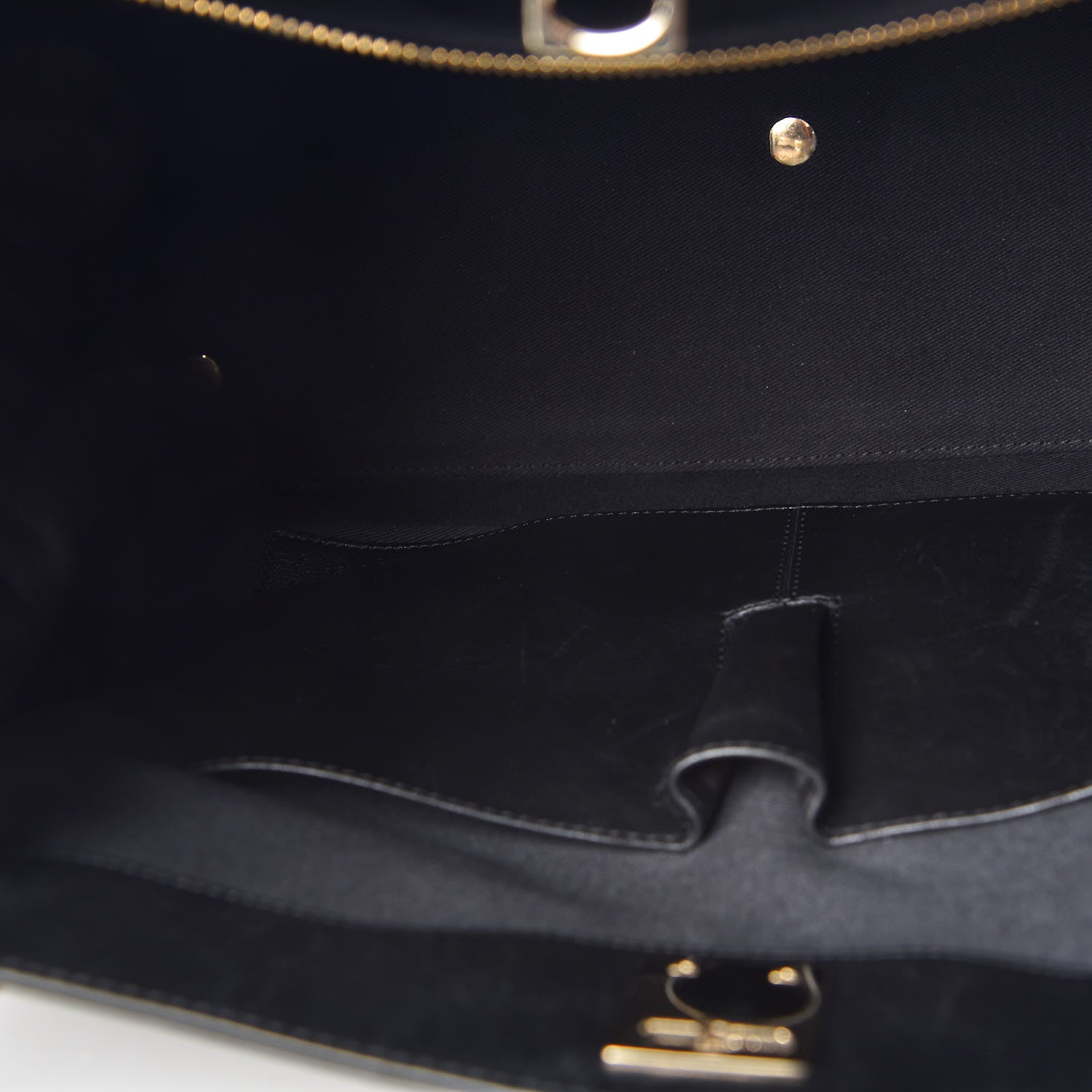 Valentino Garavani Calfskin Studded Large JoyLock Satchel Black 12 of 20
