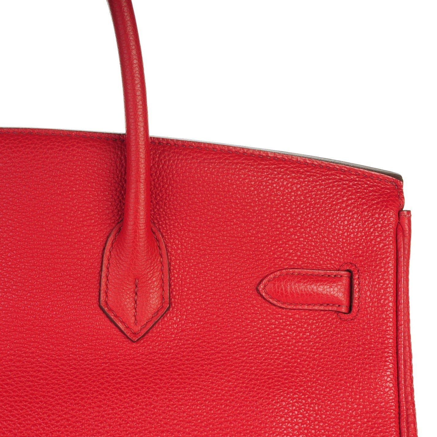 Hermes Togo Birkin 35 Rouge Garance 24 of 26