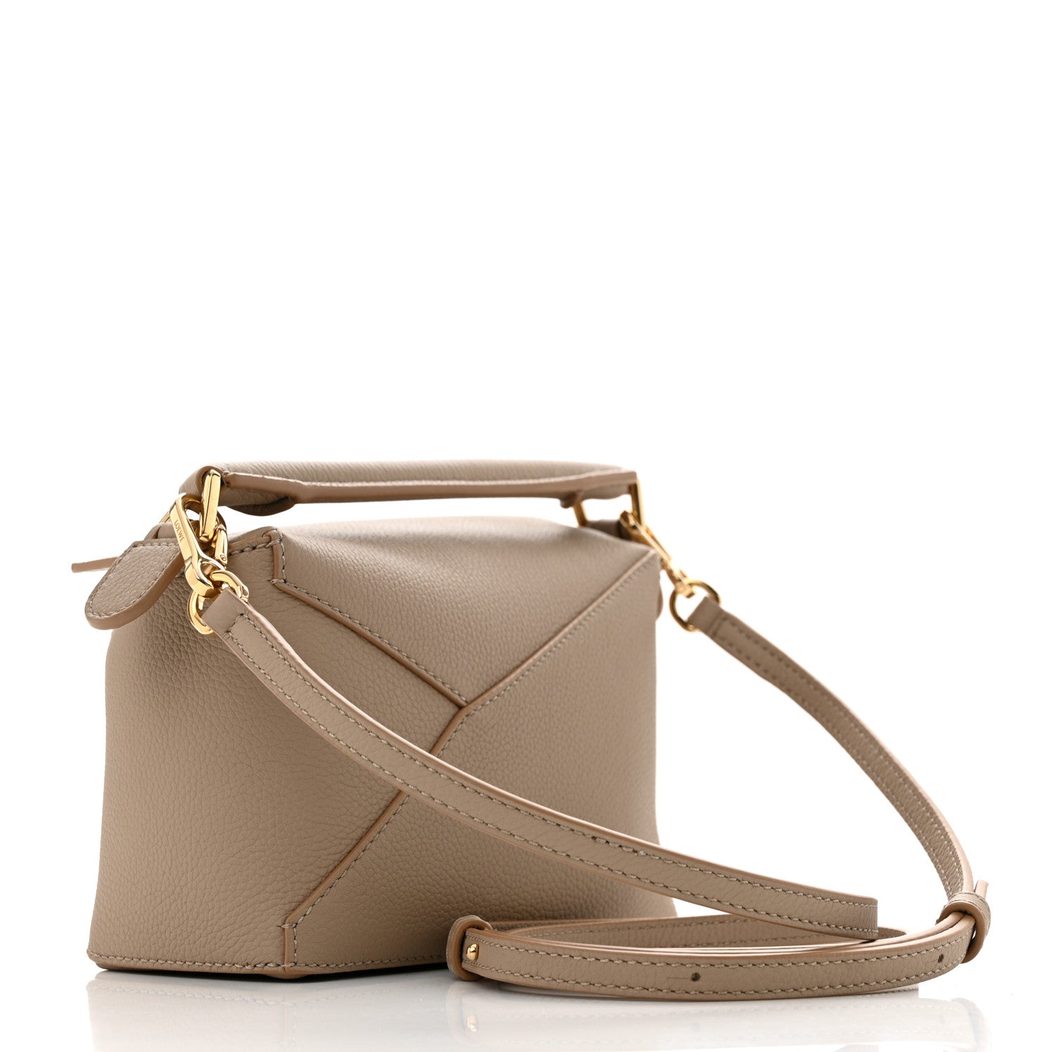 Loewe Calfskin Mini Puzzle Edge Bag Sand 3 of 9