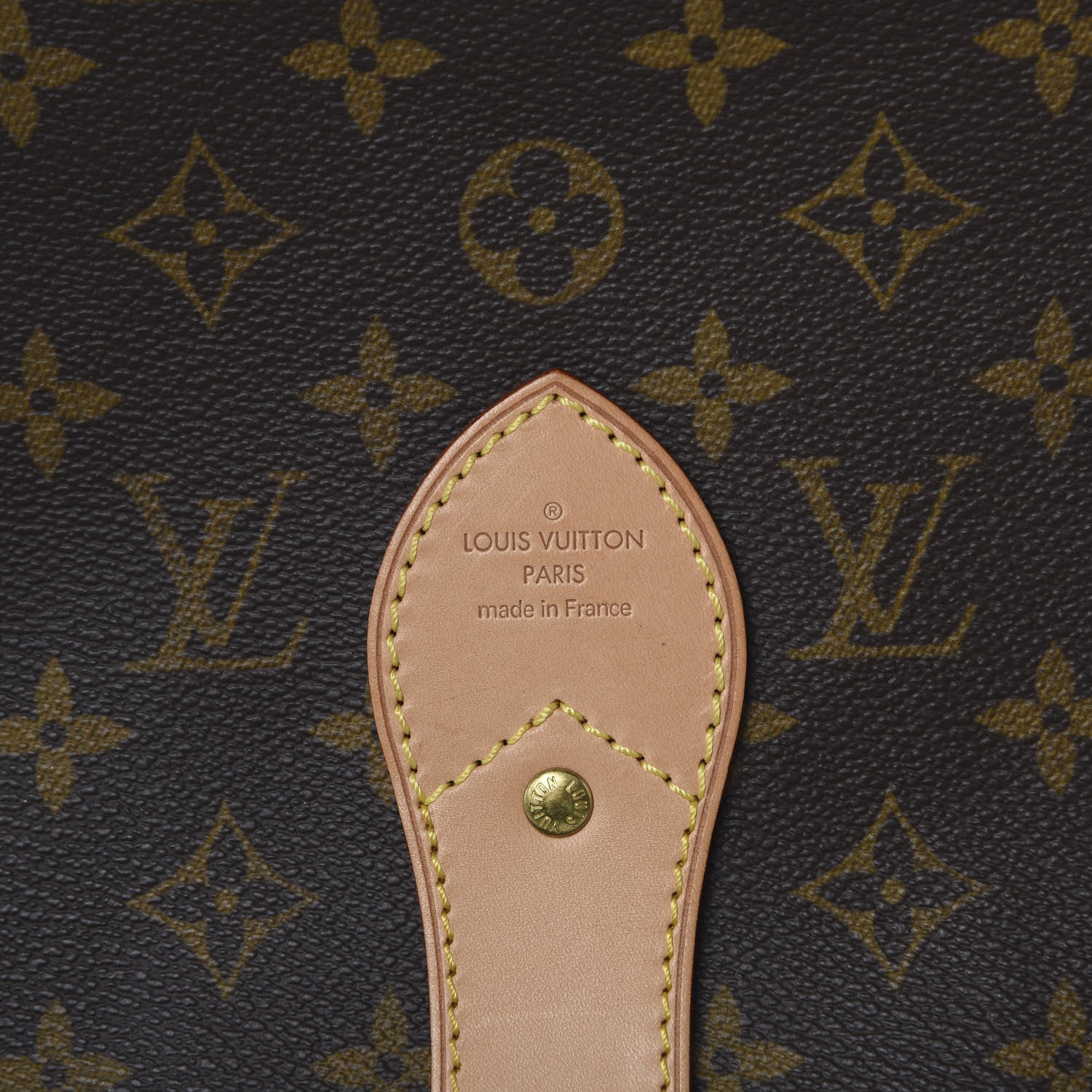 Louis Vuitton Monogram Sac Chasse Hunting Bag 6 of 13