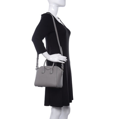 Givenchy Sugar Goatskin Mini Antigona Pearl Grey 2 of 10
