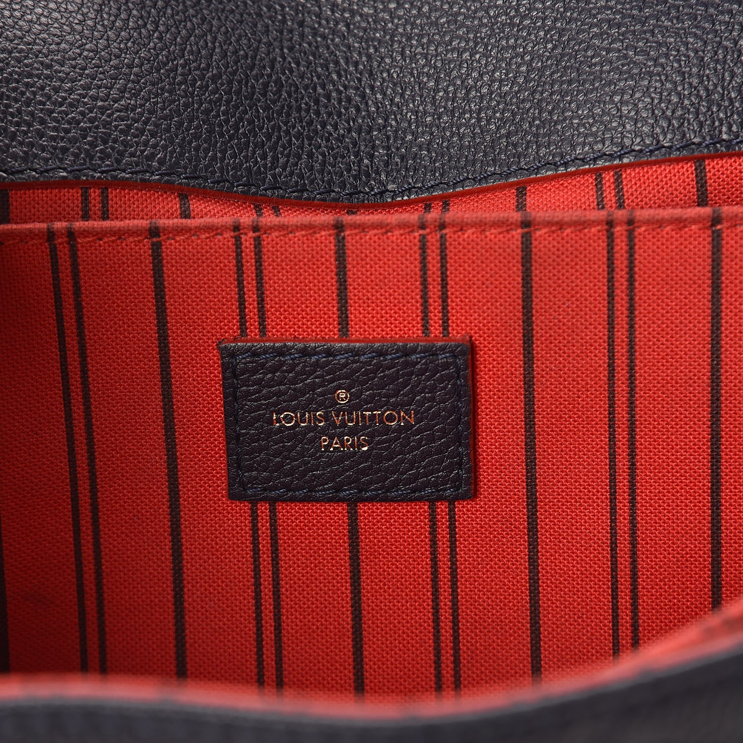 Louis Vuitton Empreinte Pochette Metis Marine Rouge 6 of 13