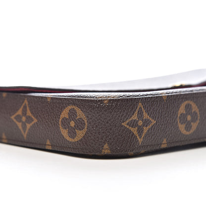Louis Vuitton Monogram Pochette Felicie Chain Wallet Fuchsia 9 of 14