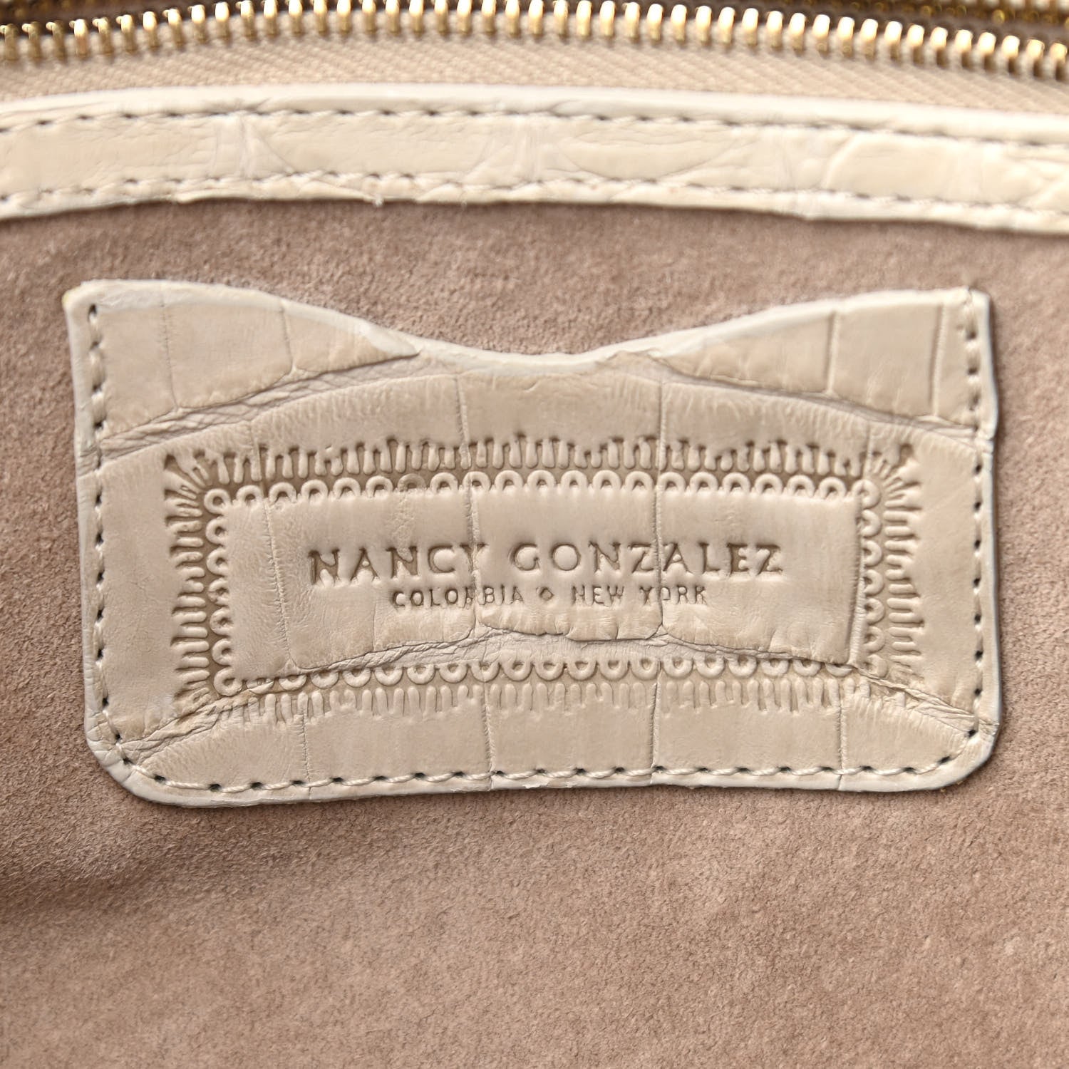 Nancy Gonzalez Crocodile Top Handle Black 6 of 9