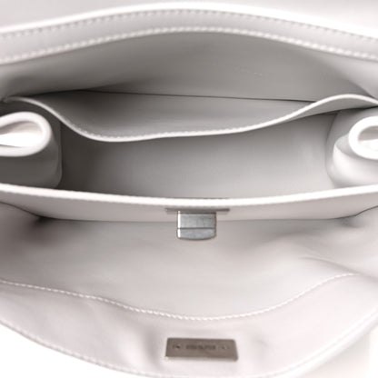 Balenciaga Natural Smooth Calfskin Mini Rodeo Top Handle Handbag Optic White 5 of 10