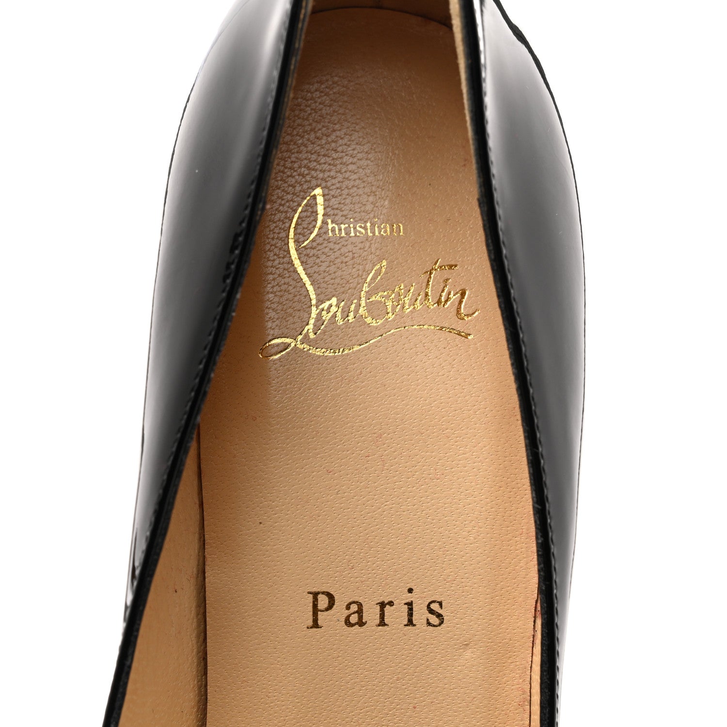 Christian Louboutin Patent Pigalle 100 Pumps 36.5 Black 6 of 8