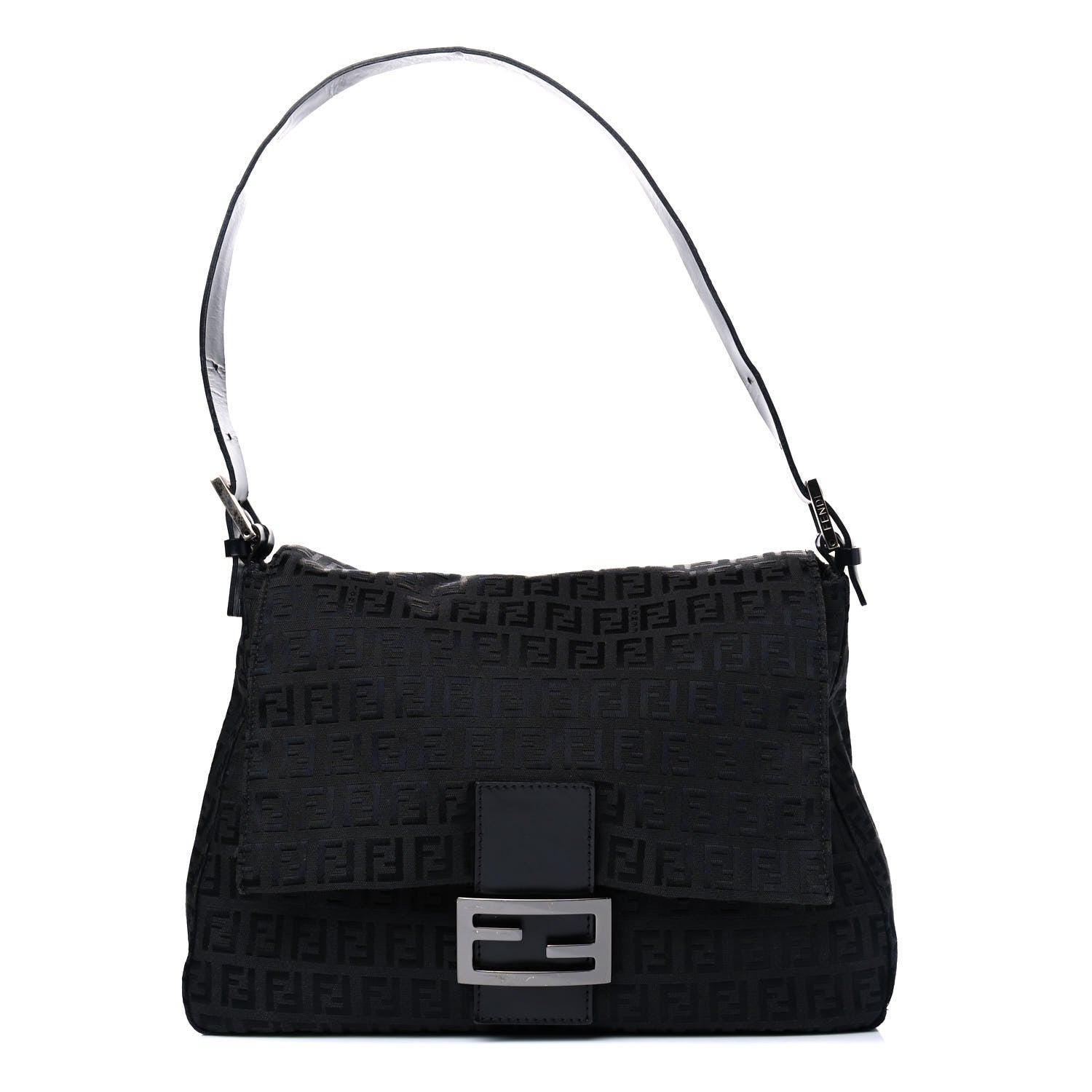 Fendi Zucchino Mama Baguette Black 1 of 10