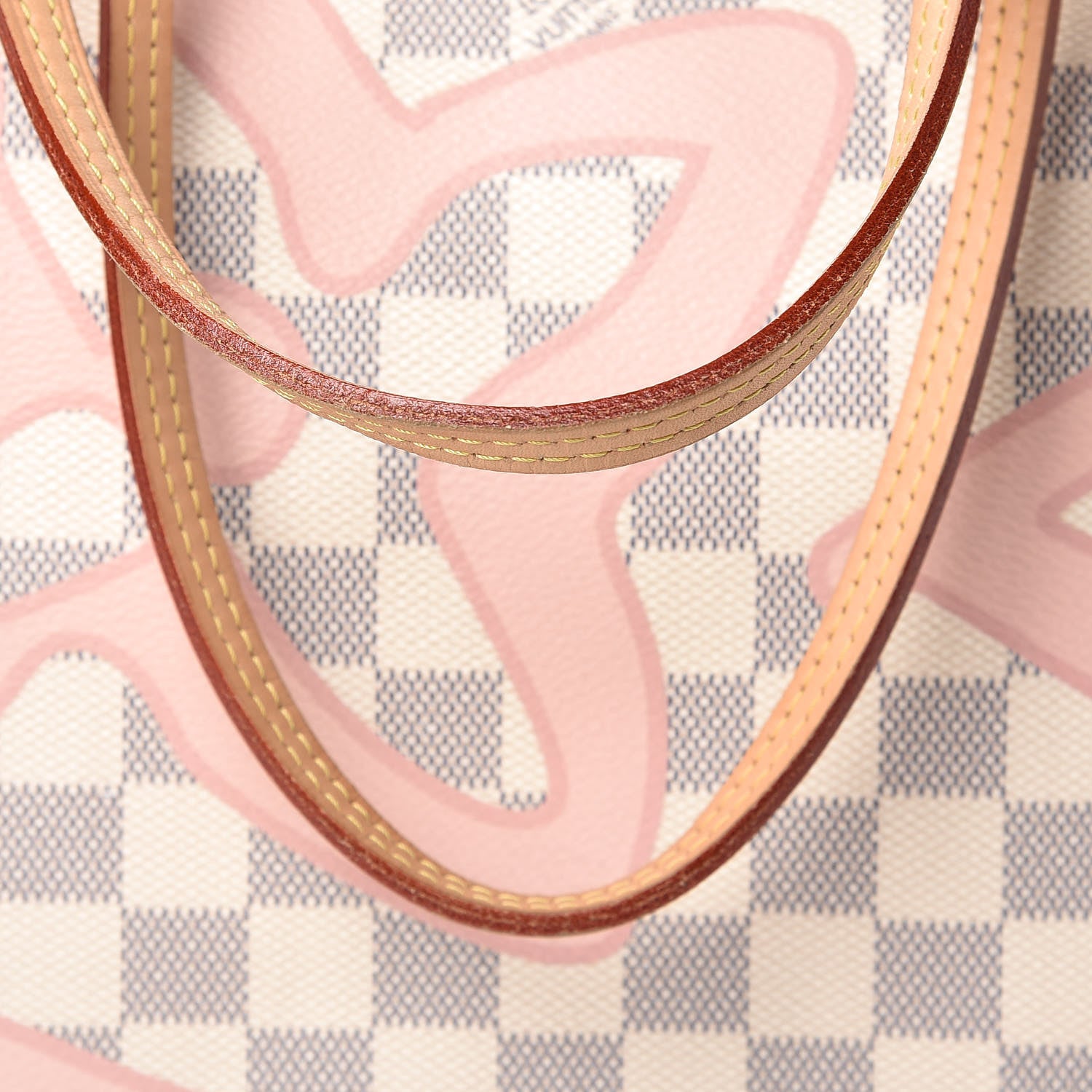 Louis Vuitton Damier Azur Tahitienne Neverfull MM 10 of 17